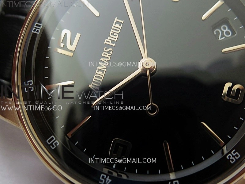 Code 11.59 RG 15210 APSF 1:1 Best Edition Black Dial on Black Leather Strap SA4302 Super Clone